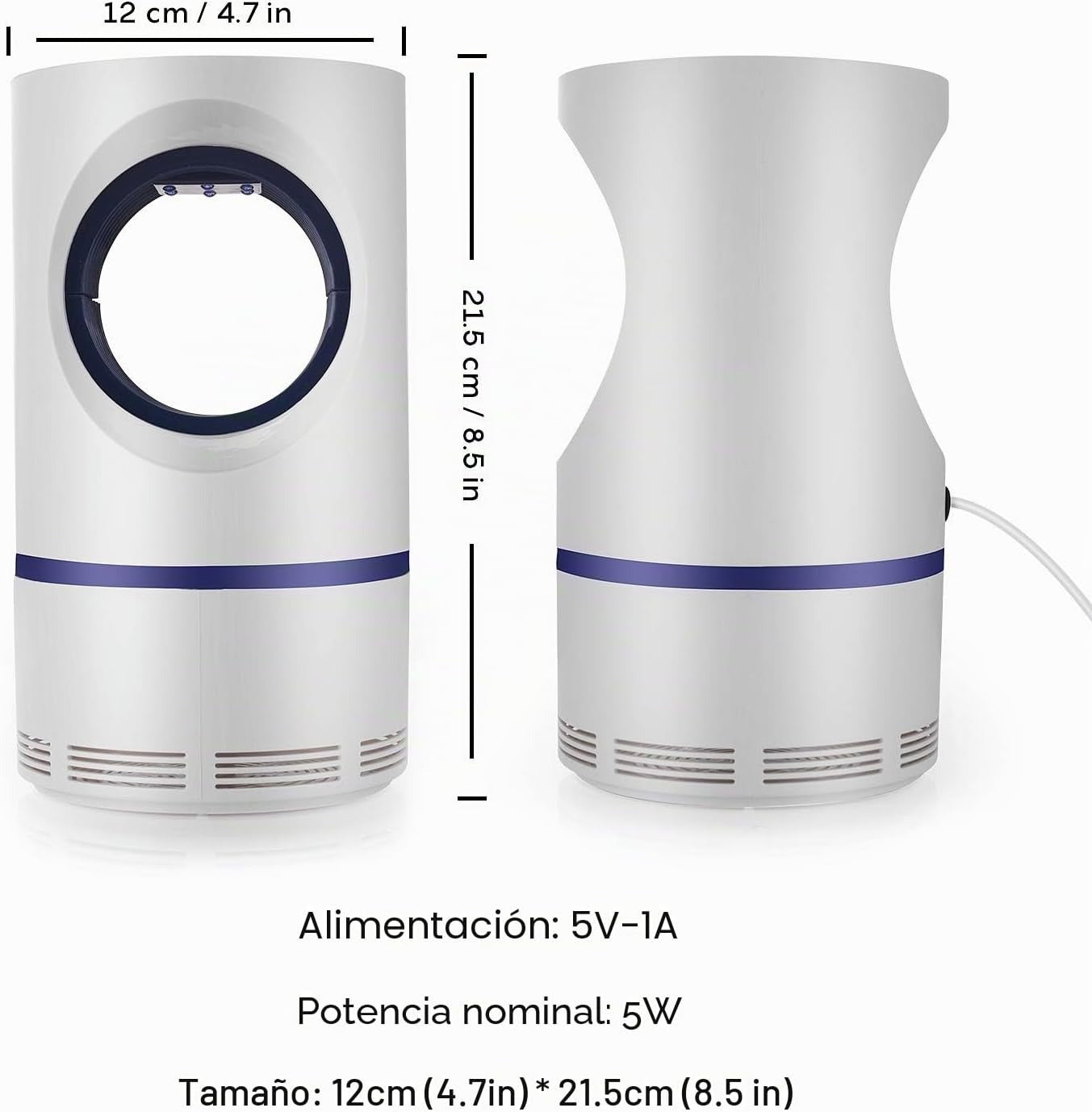 Lámpara Anti-Mosquitos UV™ - Práctica y sin químicos