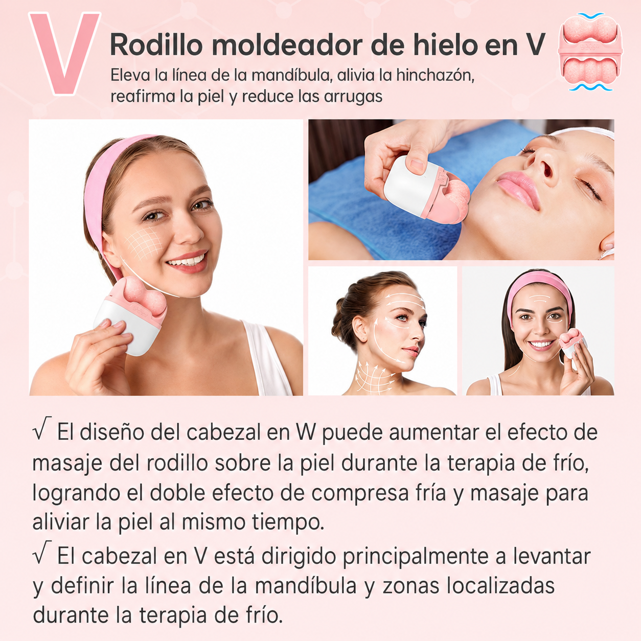 IceRoller® - Desinflama, refresca y define tu rostro