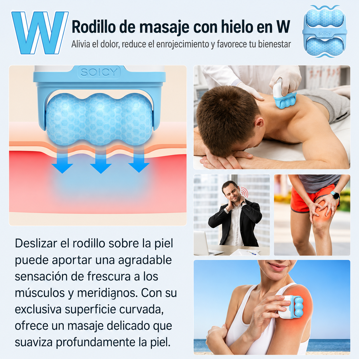 IceRoller® - Desinflama, refresca y define tu rostro
