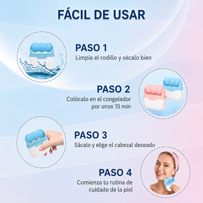 IceRoller® - Desinflama, refresca y define tu rostro