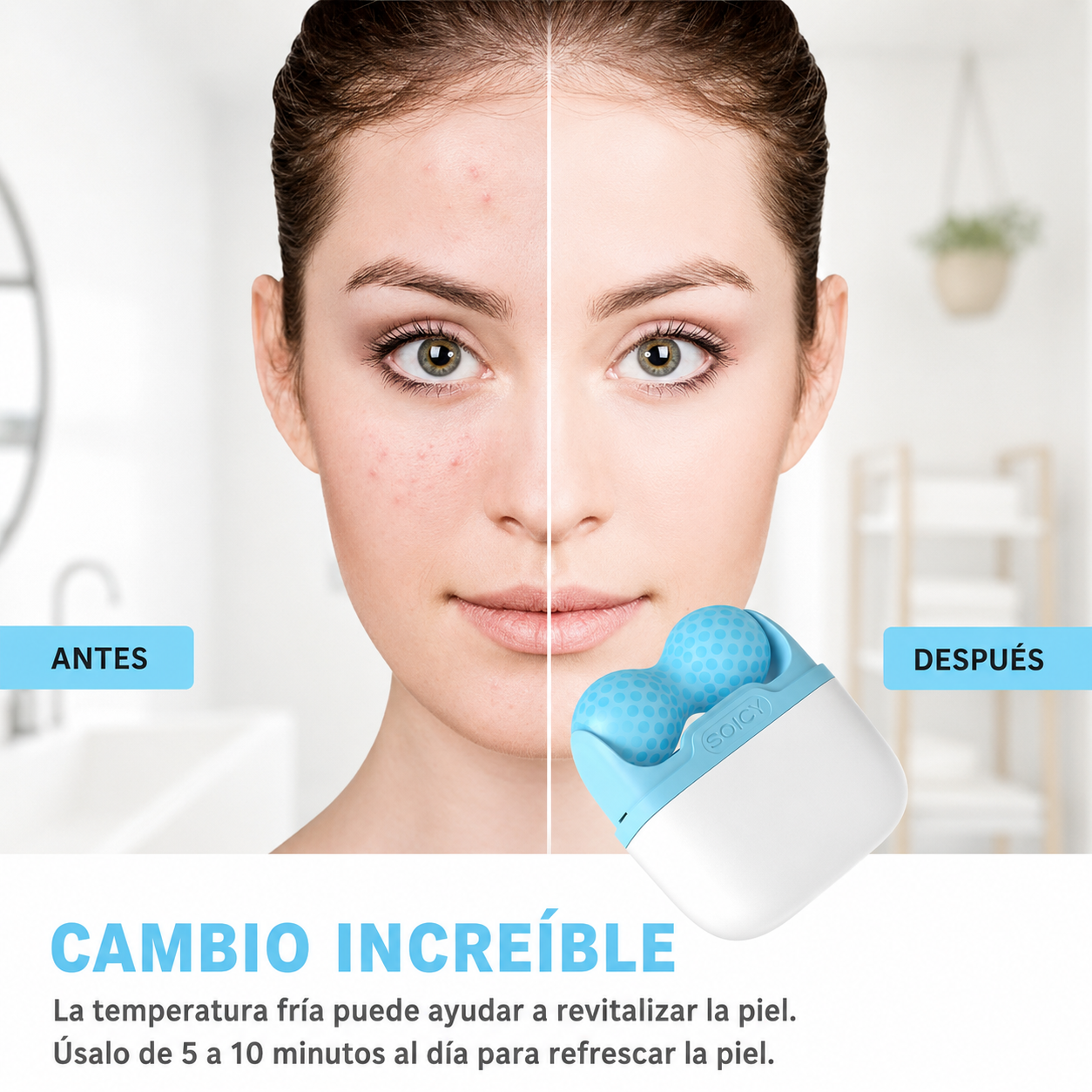 IceRoller® - Desinflama, refresca y define tu rostro