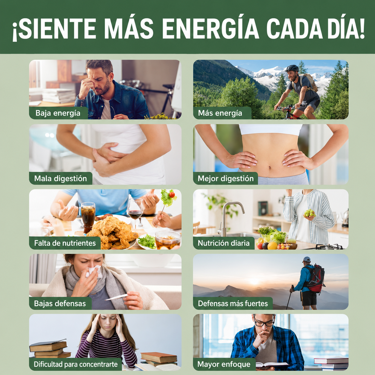 Rhodiola Rosea® - Suplemento Orgánico para Aliviar el estrés, Energía sostenida, Enfoque mental y Apoyo natural de bienestar diario
