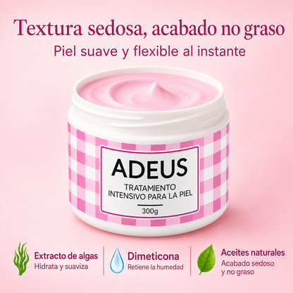 ADEUS Crema Brasileña™ - Para Piel Seca, Estrías, Celulitis visual y falta de Firmeza.