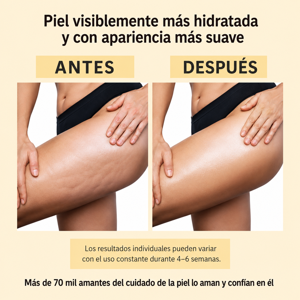 M3 Naturals® -  Aceite de masaje Anticelulitis infundido con Colágeno y Células Madre