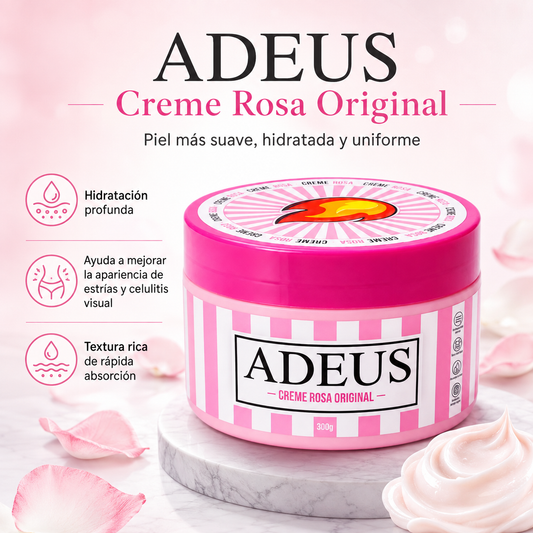 ADEUS Crema Brasileña®  - Para Estrías, Piel Seca, Celulitis visual - ORIGINAL®