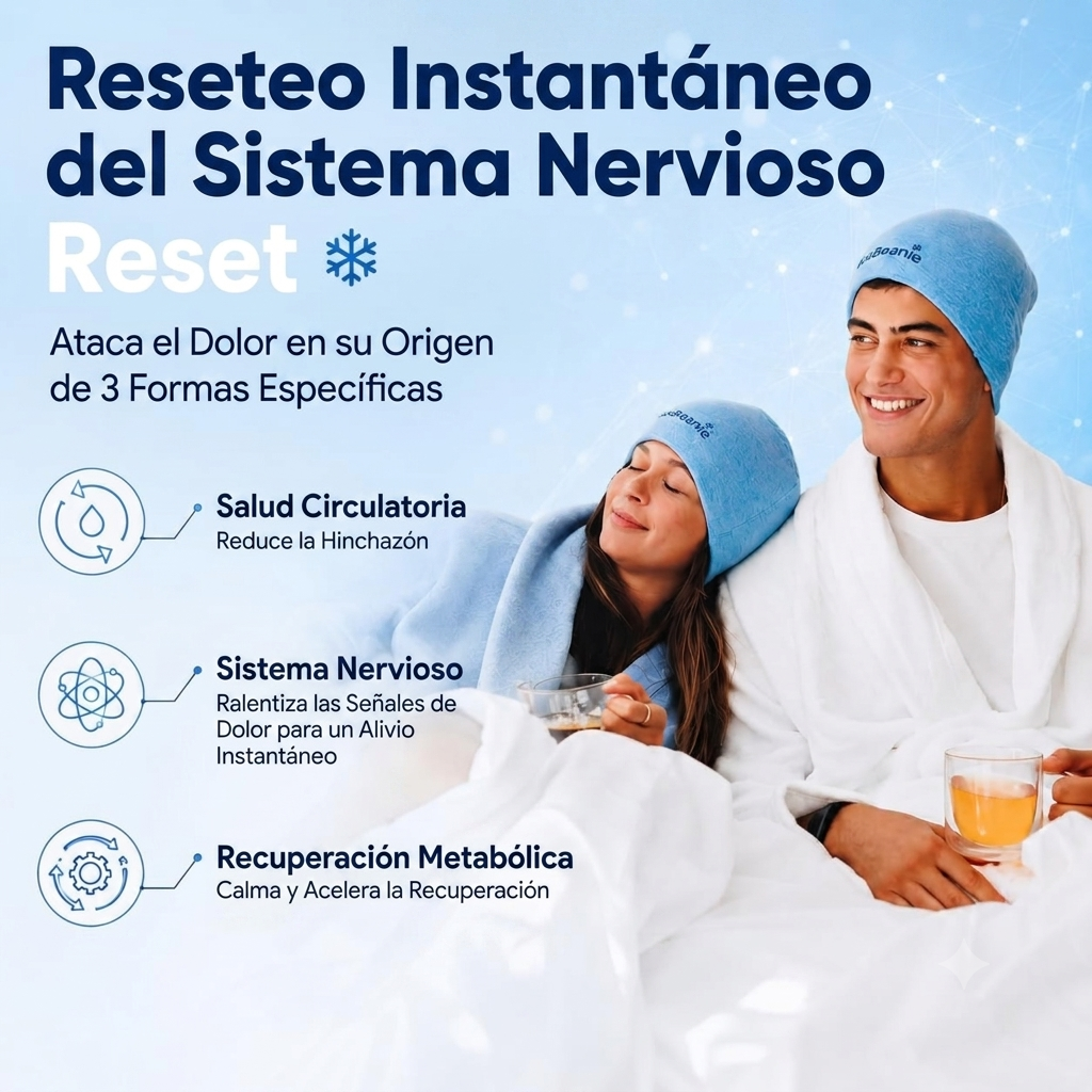 IceBeanie 2.0 - Gorro Terapéutico para la Migraña
