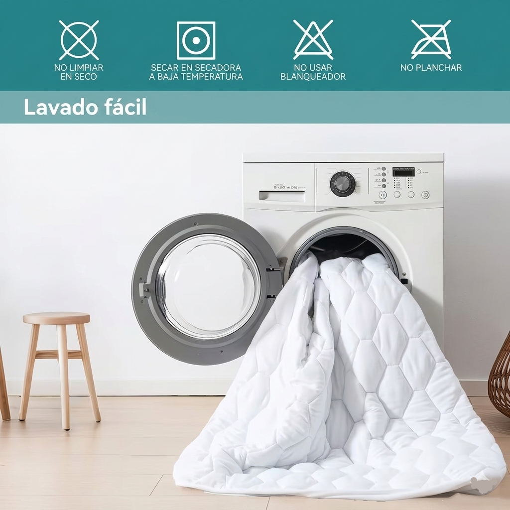 Protector de Colchón Antifluidos Premium Yaque's® + 2 Fundas de Almohadas Gratis