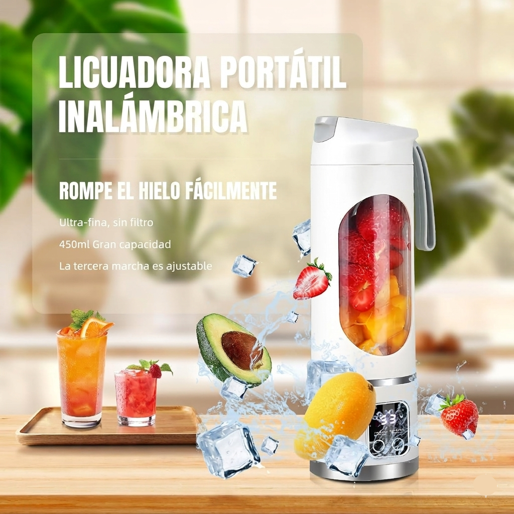 Licuadora portátil recargable - Nuviora™