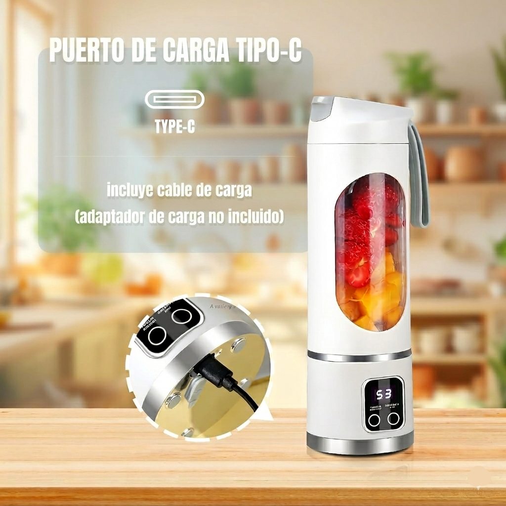 Licuadora portátil recargable - Nuviora™