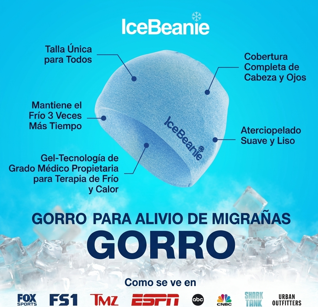 IceBeanie 2.0 - Gorro Terapéutico para la Migraña