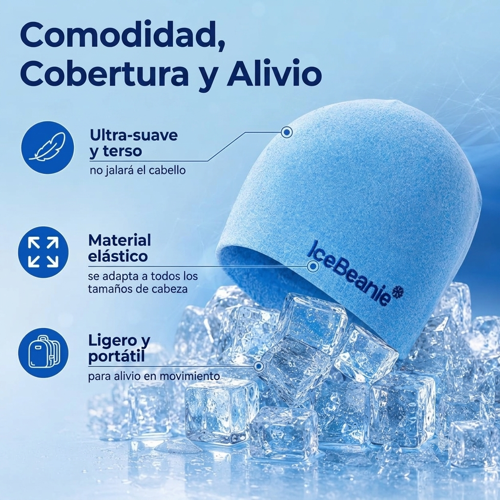 IceBeanie 2.0 - Gorro Terapéutico para la Migraña