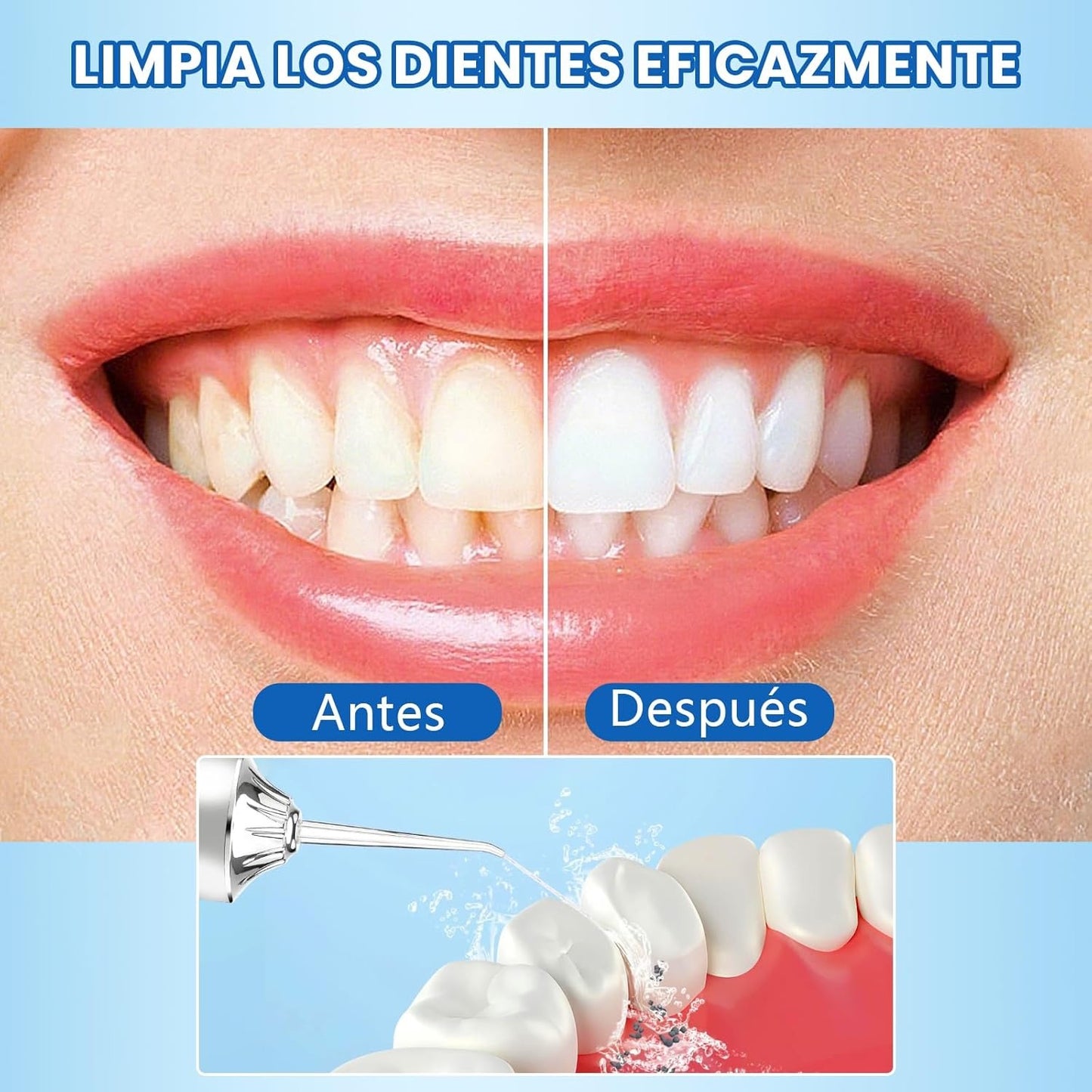 Aqualivra® Irrigador dental portátil
