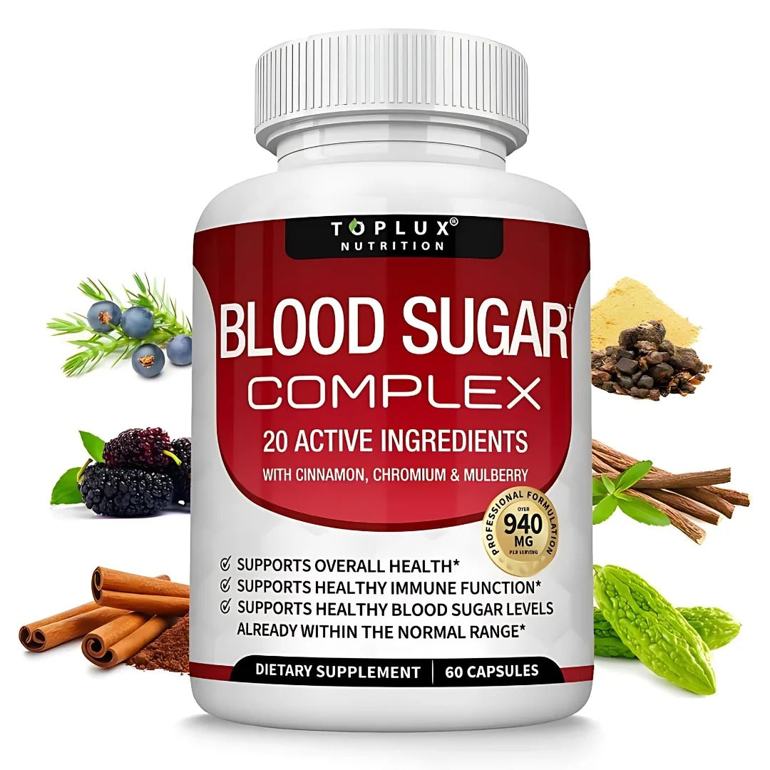 BLO0D SUGAR COMPLEX ORIGINAL ✨ “Controla tu azúcar, gana salud y energía”