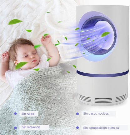 Lámpara Anti-Mosquitos UV™ - Práctica y sin químicos