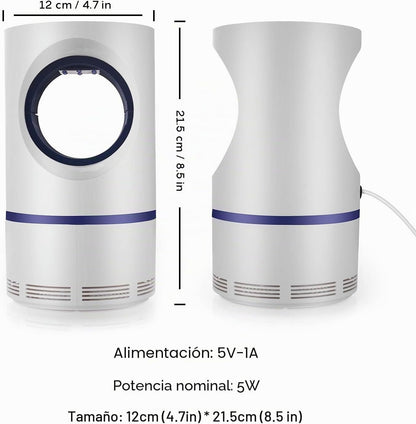 Lámpara Anti-Mosquitos UV™ - Práctica y sin químicos