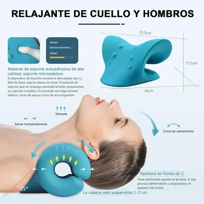 Cervionix® - Almohada alineador cervical ergonómico