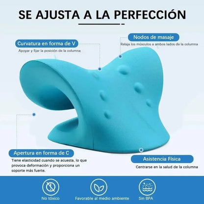 Cervionix® - Almohada alineador cervical ergonómico