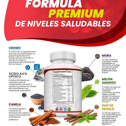 BLO0D SUGAR COMPLEX ORIGINAL ✨ “Controla tu azúcar, gana salud y energía”