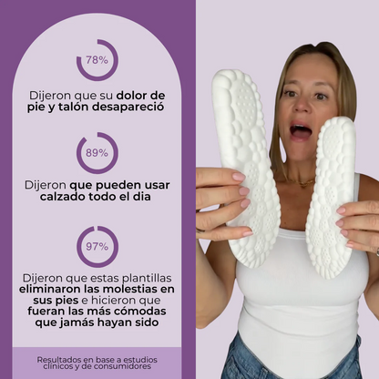 Plantillas Cloud-Comfy 5D | Elimina el dolor de pies para siempre